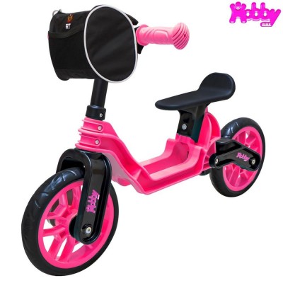 Беговел Hobby bike Magestic pink black Беговел Hobby bike Magestic pink black