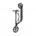 Самокат BLADE Sport FunTom 230+200 mm, black/grey