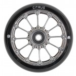 Колесо для трюкового самоката TechTeam Citrus 110x24 (черный / серый)