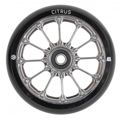 Колесо для трюкового самоката TechTeam Citrus 110x24 (черный / серый)