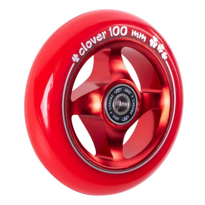 Колесо TechTeam X-Treme 100*24мм Clover red