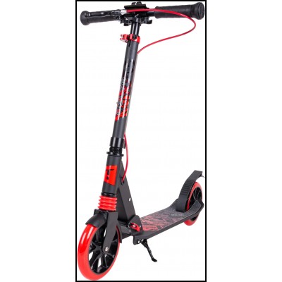Самокат TechTeam Delta 2023 (черный-красный) Самокат TechTeam Delta 2023 (черный-красный)