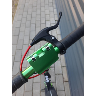 Самокат TechTeam City Scooter Disk Brake (2024) зелёный