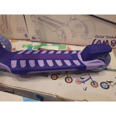 Трехколесный самокат TechTeam Lambo (2022) (фиолетовый)