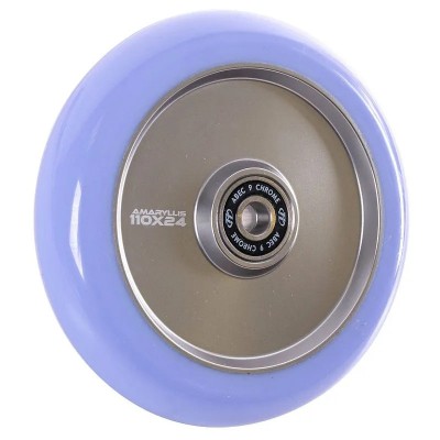 Колесо для трюкового самоката TechTeam Amarillis, purple-grey 110*24мм