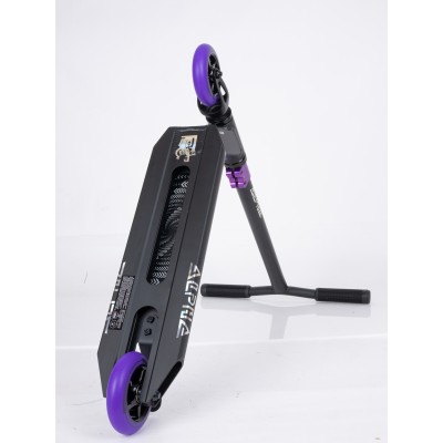 Трюковой самокат Tech Team Alpha 43 black purple