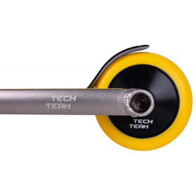 Трюковой самокат TechTeam Duker 4.0 (grey-yellow)