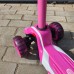 Трехколесный самокат TechTeam Surf girl 2025 бело-розовый