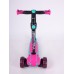 Трехколесный самокат TechTeam Surf girl 2025 розовый-селадон