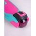 Трехколесный самокат TechTeam Surf girl 2025 розовый-селадон