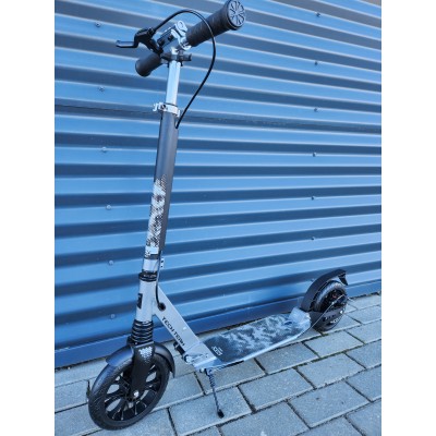 Самокат TechTeam City Scooter Disk Brake (2024) черно серый Самокат TechTeam City Scooter Disk Brake (2024) черно серый