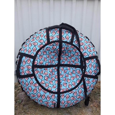 Тюбинг SnowDream Glamour BS Пингвины бирюзовые 110 см Тюбинг SnowDream Glamour BS Пингвины бирюзовые 110 см