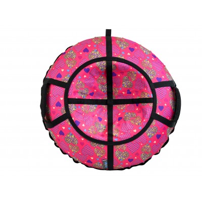 Тюбинг Hubster Люкс Pro S Сердечки 80 cм Тюбинг Hubster Люкс Pro S Сердечки 80 cм