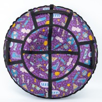 Тюбинг Hubster Люкс Про S Skate 100 (Каbat камера)