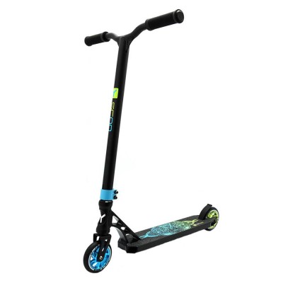 Самокат Y-SCOO WOLF 110 mm  blue green