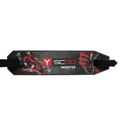 Самокат Y-SCOO MONSTER 100 mm red Самокат Y-SCOO MONSTER 100 mm red