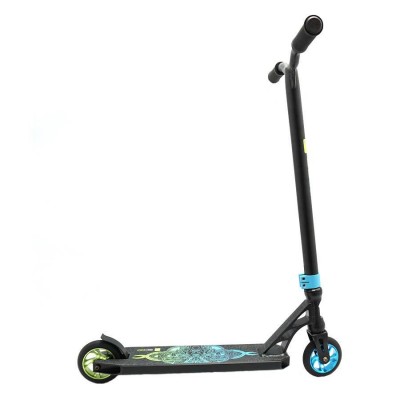 Самокат Y-SCOO WOLF 110 mm blue green
