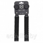 Native Emblem Hand Grips - Black (Pair)