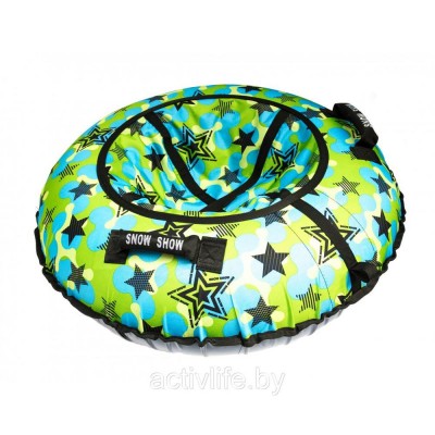 Тюбинг SnowShow "Stars Green" 100 см Тюбинг SnowShow "Stars Green" 100 см