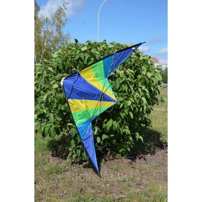 Воздушный змей 1.55 метра сине - зеленый Воздушный змей 1.55 метра сине - зеленый