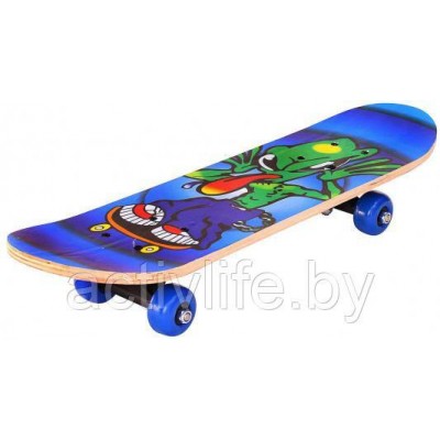 Скейтборд 23" 60х15 Пришельцы Длинный язык Скейтборд 23" 60х15 Пришельцы Длинный язык