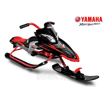 Снегокат YAMAHA Apex SNOW BIKE Titanium black/red Снегокат YAMAHA Apex SNOW BIKE Titanium black/red