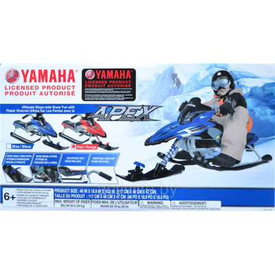 Снегокат YAMAHA Apex SNOW BIKE Titanium black/blue
