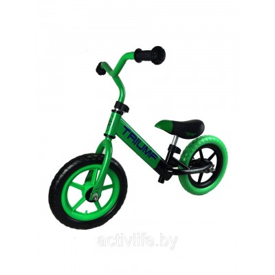 Беговел Triumf Active зелено-черный Беговел Triumf Active зелено-черный