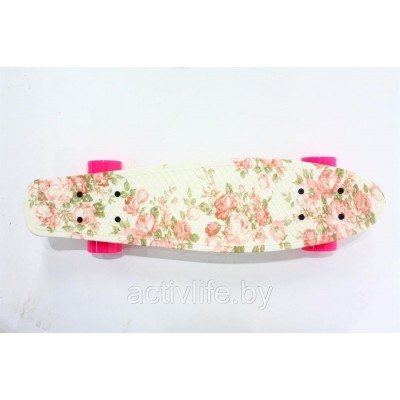 Пенни борд Cruiser 22 Design Flowers Пенни борд Cruiser 22 Design Flowers