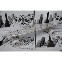 Пенни борд Cruiser 22 Metallic silver